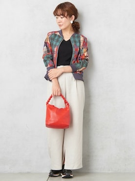 ear_PAPILLONNERさん（レディース・163cm）の夏コーディネート