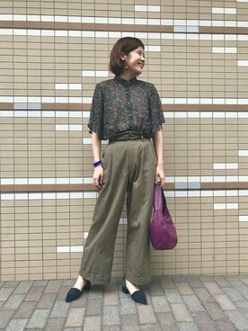 ear_PAPILLONNERさん（レディース・167cm）の夏コーディネート