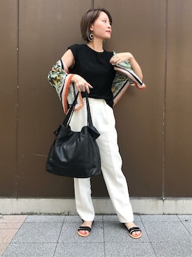 ear_PAPILLONNERさん（レディース・155cm）の夏コーディネート