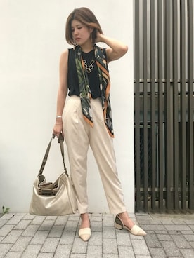 ear_PAPILLONNERさん（レディース・167cm）の夏コーディネート