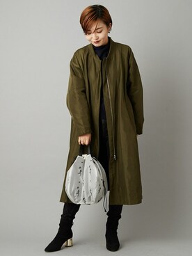 ear_PAPILLONNERさん（レディース・154cm）の秋コーディネート