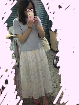 「holiday」｜「アイテム（ビーチサンダル）」を使った、Hana🇹🇼さん（レディース・159cm）の秋コーディネート