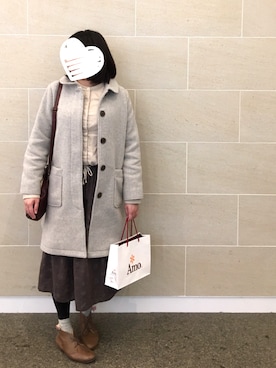 Hana🇹🇼さん(レディース・159cm)の冬コーディネート