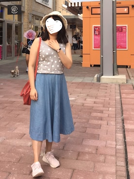 Hana🇹🇼さん（レディース・159cm）の夏コーディネート