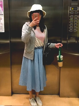 「FOSSIL（フォッシル）のアイテム（ハンドバッグ）」を使った、Hana🇹🇼さん（レディース・159cm）の冬コーディネート