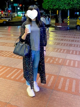「FOSSIL（フォッシル）のアイテム（ハンドバッグ）」を使った、Hana🇹🇼さん（レディース・159cm）の春コーディネート