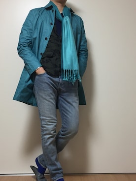 カタツムリさん（メンズ・182cm）の春コーディネート