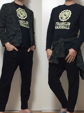 「J.FERRY（ジェイフェリー）のアイテム（ジャケット/アウター）」を使った、カタツムリさん（メンズ・182cm）の春コーディネート