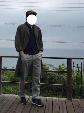 カタツムリさん(メンズ・182cm)の春コーディネート