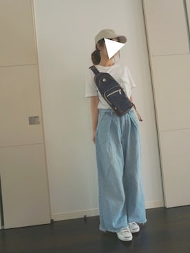 「Orobianco（オロビアンコ）のアイテム（バッグ）」を使った、kotoさん（レディース・152cm）の春コーディネート