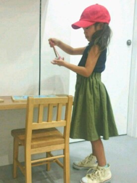 nikaさん（キッズ・110cm）の夏コーディネート