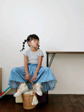 「着納め」｜nikaさん（キッズ・110cm）の夏コーディネート