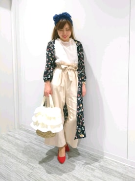 「ASZAKKA（アザッカ）のアイテム（バッグ）」を使った、naoさん（レディース・158cm）の春コーディネート