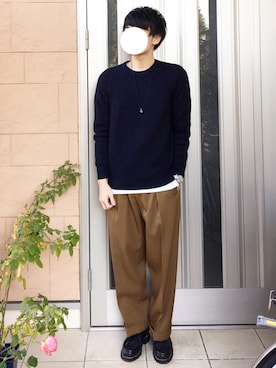 ponさん（メンズ・168cm）の冬コーディネート