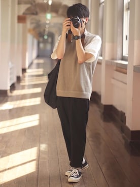 ponさん（メンズ・168cm）の夏コーディネート