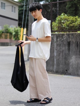 ponさん（メンズ・168cm）の夏コーディネート