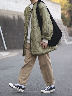 ponさん（メンズ・168cm）の冬コーディネート