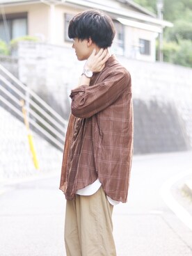 ponさん（メンズ・168cm）の夏コーディネート