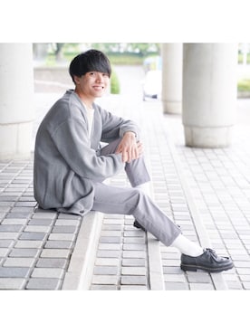 「靴下屋（クツシタヤ）のアイテム」を使った、ponさん（メンズ・168cm）の秋コーディネート
