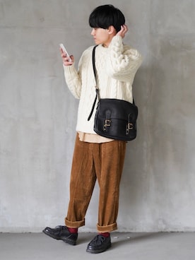 ponさん（メンズ・168cm）の冬コーディネート