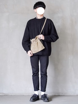 ponさん（メンズ・168cm）の冬コーディネート