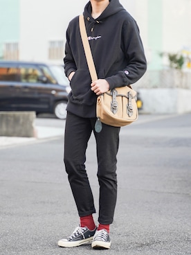 ponさん（メンズ・168cm）の春コーディネート