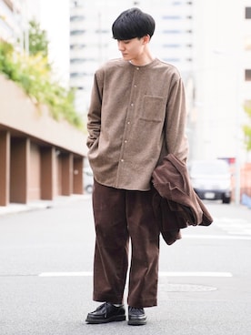 「CLANE（クラネ）のアイテム」を使った、ponさん（メンズ・168cm）の秋コーディネート