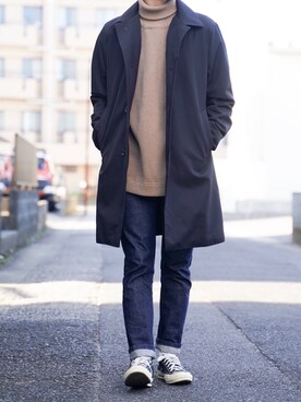 pon����̃X�e���J���[�R�[�g�u�i417 EDIFICE�b�t�H�[�����Z�u���G�f�B�t�B�X�j�v���g�����R�[�f�B�l�[�g