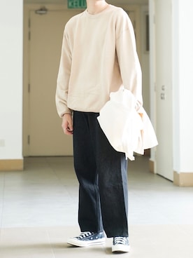 「Steven Alan（スティーブンアラン）のアイテム（カバーオール）」を使った、ponさん（メンズ・168cm）の春コーディネート