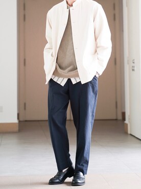 「Steven Alan（スティーブンアラン）のアイテム（カバーオール）」を使った、ponさん（メンズ・168cm）の春コーディネート