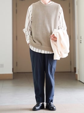 ponさん（メンズ・168cm）の春コーディネート