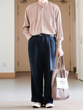 ponさん（メンズ・168cm）の春コーディネート