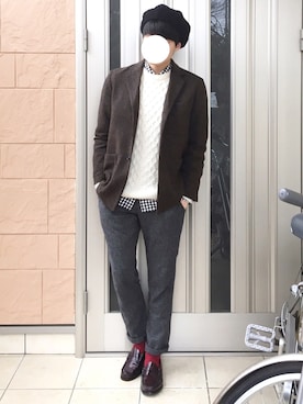 ponさん(メンズ・168cm)の冬コーディネート