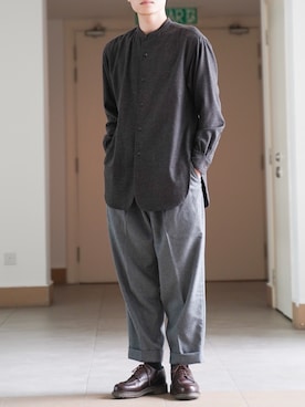 「BEAMS PLUS（ビームスプラス）のアイテム」を使った、ponさん（メンズ・168cm）の秋コーディネート