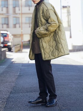 「CLANE（クラネ）のアイテム」を使った、ponさん（メンズ・168cm）の冬コーディネート