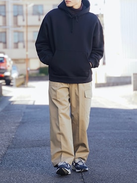 ponさん（メンズ・168cm）の冬コーディネート