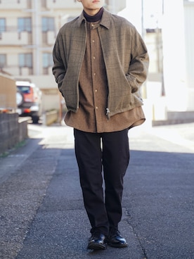 ponさん（メンズ・168cm）の冬コーディネート