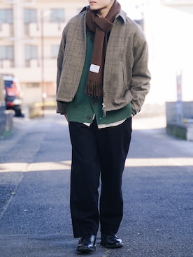 ponさん（メンズ・168cm）の冬コーディネート