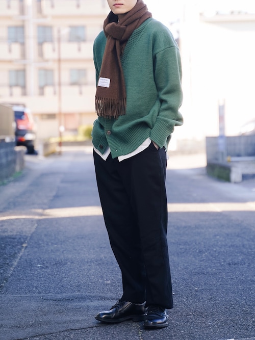 Ponさんのマフラーを使ったコーディネート Zozotown