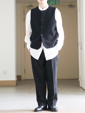 「confect（コンフォクト）のアイテム」を使った、ponさん（メンズ・168cm）の秋コーディネート