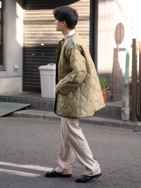 スラックスを使った 古着 のメンズ人気ファッションコーディネート Wear