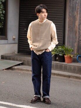 ponさん（メンズ・168cm）の春コーディネート