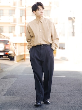 ponさん（メンズ・168cm）の春コーディネート