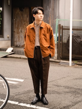 ponさん（メンズ・168cm）の春コーディネート