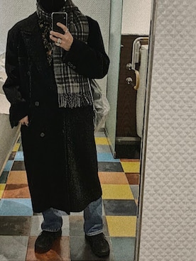 「Polo Ralph Lauren」｜「アイテム（ダウンジャケット/コート）」を使った、Maeda  Junpeiさん（メンズ・171cm）の春コーディネート