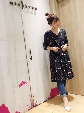 おがさん（レディース・155cm）の春コーディネート