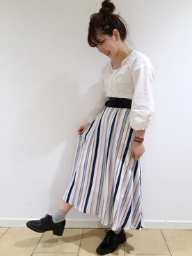 おがさん（レディース・155cm）の春コーディネート