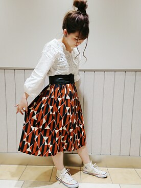 おがさん（レディース・155cm）の春コーディネート