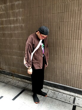 「アイテム（その他アウター）」を使った、ＣＡＭＢＯ•チョウさん（メンズ・176cm・20代）の秋コーディネート