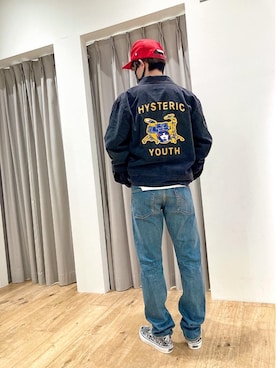 「でにむ」｜「アイテム（スリッポン）」を使った、Ryotaroooさん（メンズ・175cm）の秋コーディネート
